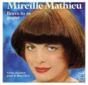Chanson d'amour de Mireille de Mathieu